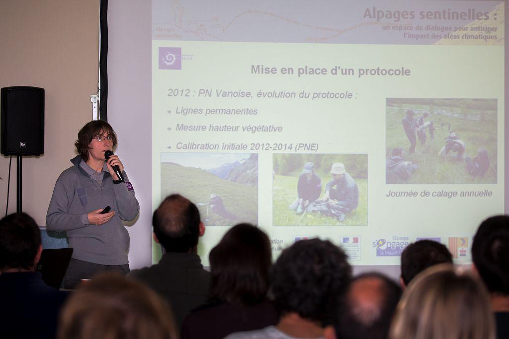 Alpages Sentinelles alpins - nov 2016- Réunion des partenaires du programme à Gap, au siège du Parc national des Ecrins. © Pascal Saulay - Parc national des Ecrins