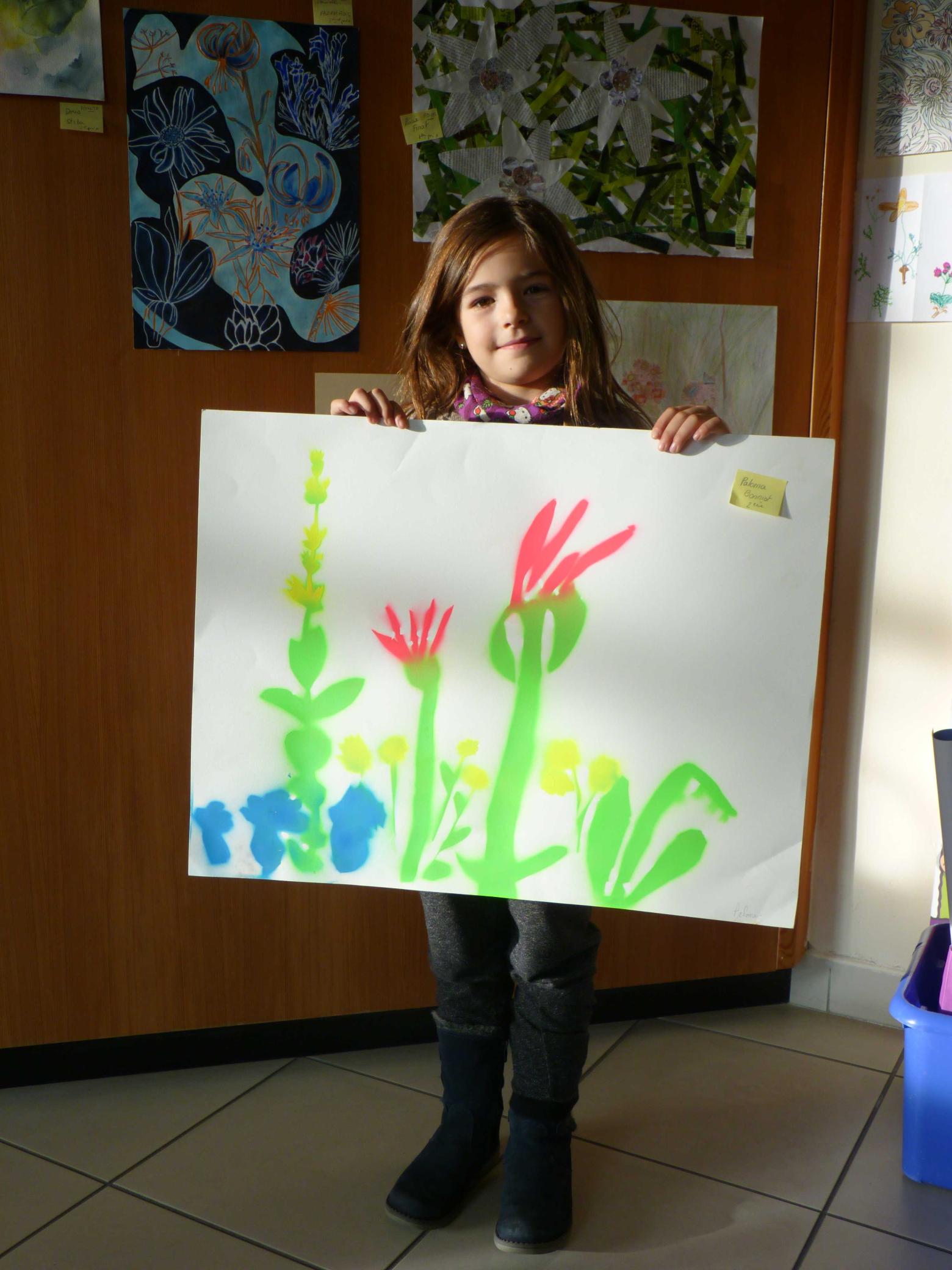 2eme prix 4/6 ans - Concours de dessin Briançon 2016 © Parc national des Écrins