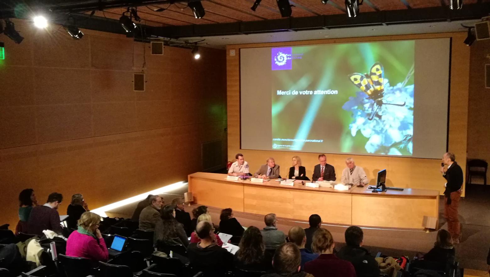 Inauguration Biodiv'Ecrins au muséum national d'histoire naturelle à Paris - 29 novembre 2016 © Parc national des Ecrins