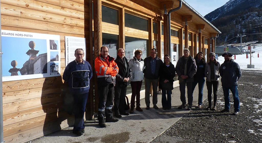 Inauguration Exposition Regards hors piste - Serre-Chevalier - photo Parc national des Ecrins