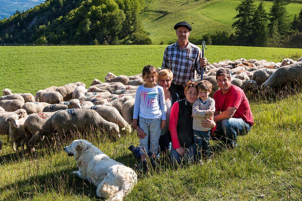 Filière viande - Gaec famille Pélissier - © B. Bodin - Parc national des Ecrins