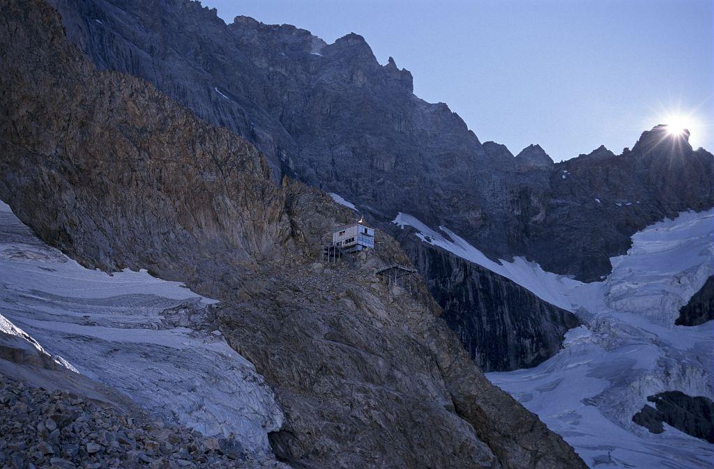Le refuge du Promontoire - © D.Fiat - Parc national des Ecrins