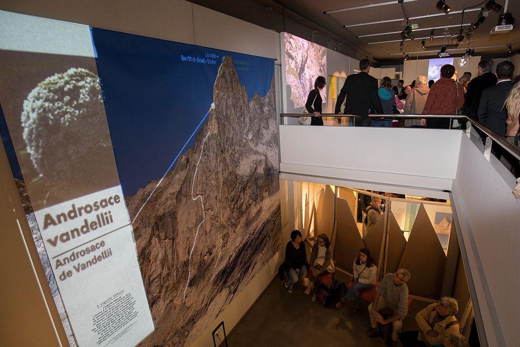 Inauguration exposition Les îles du ciel - 6 octobre 2017 - muséum de Grenoble - © P.Saulay - Parc national des Ecrins