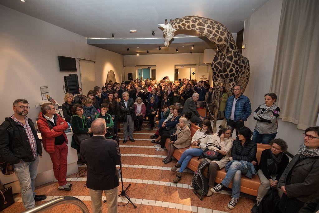  Inauguration exposition Les îles du ciel - 6 octobre 2017 - muséum de Grenoble - © P.Saulay - Parc national des Ecrins