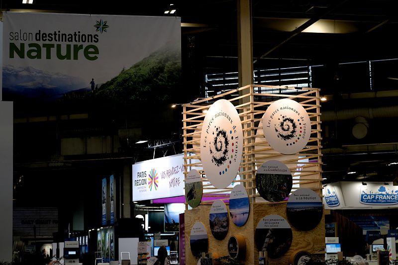 Les parcs nationaux au salon destination nature - Paris mars 2018 -© F.Chenel - L'agence nature 
