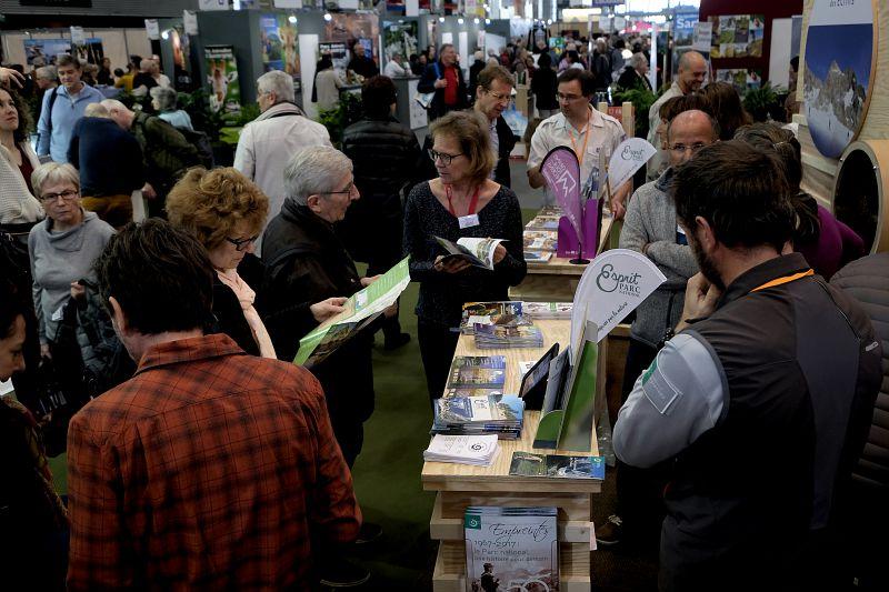 Les parcs nationaux au salon destination nature - Paris mars 2018 -© F.Chenel - L'agence nature 