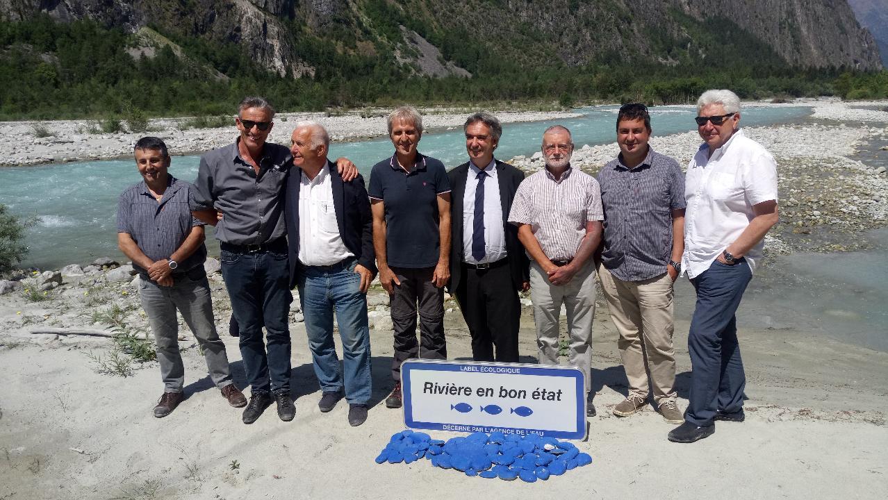 Le label "Rivière en bon état" attribué au Vénéon - Parc national des Ecrins