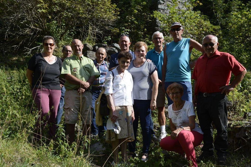 Photo de groupe - Parc national des Ecrins