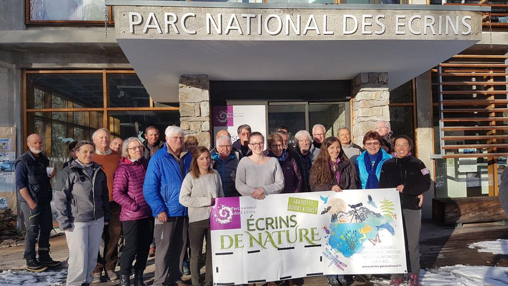 Ecrins de nature - réunion d'organisation avec les partenaires en Vallouise - avril 2019 - © C.Gondre - Parc national des Écrins