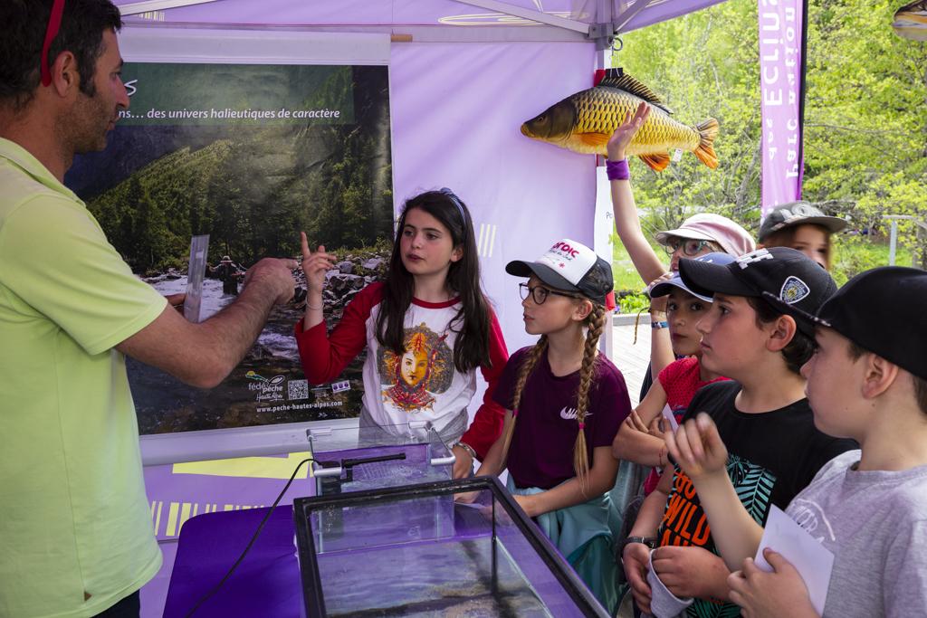 fedération de pêche 05 - scolaires -Ecrins de nature 2019 - Vallouise - photo T.Maillet - Parc national des Ecrins