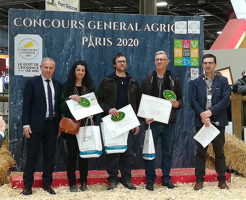 Remise des prix concours prairies et parcours - salon de l'agriculture 2020- photo M.Della Vedova - Parc national des Ecrins