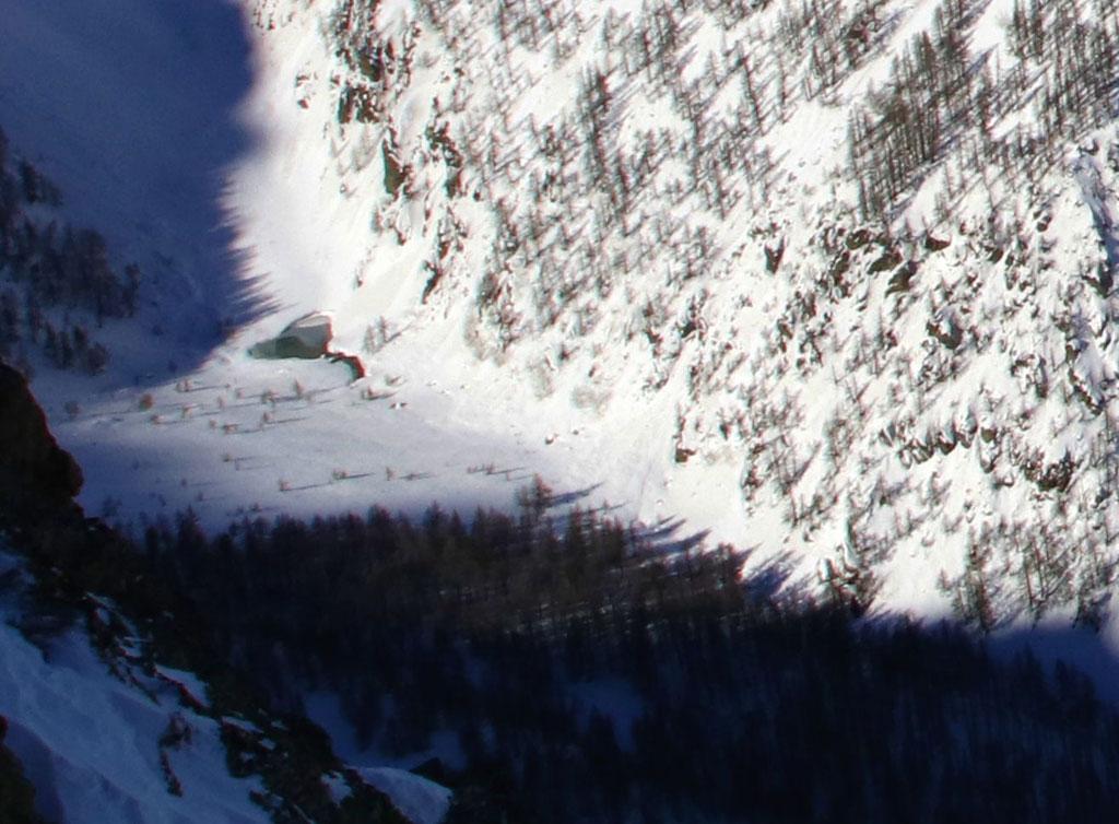 Lac de la douche - 14 février 2020 © C.Coursier - Parc national des Écrins