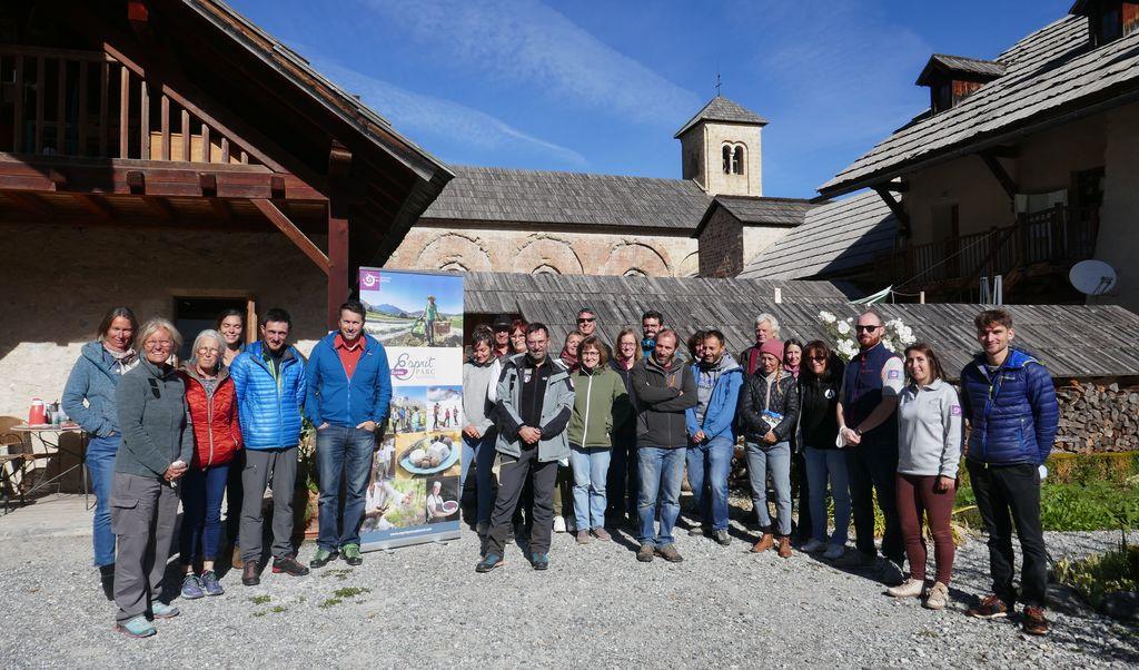 Journée de la marque Esprit parc national à l'abbaye de Boscodon - © I. Miard - PNE