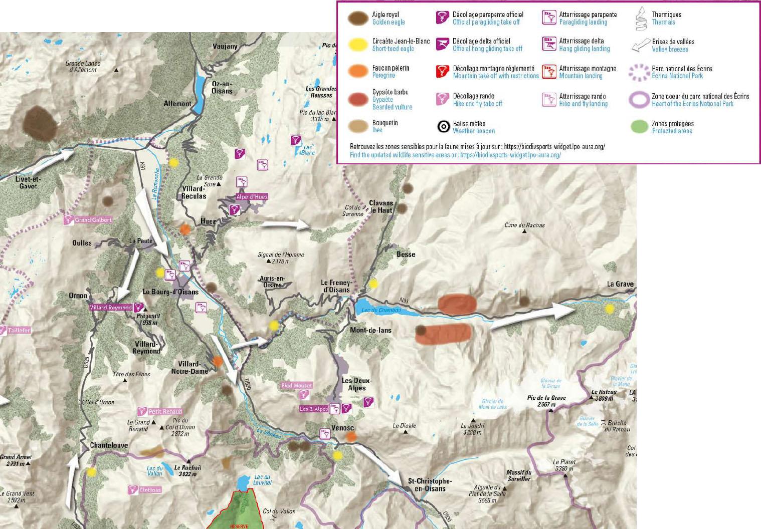 Vol Libre Écrins, focus sur l'Oisans