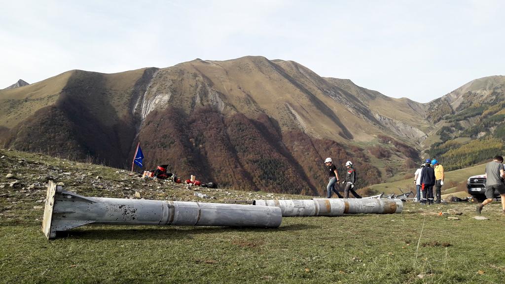 Démantèlement du téléski de Saint-Firmin © E. Dupuis - PNE
