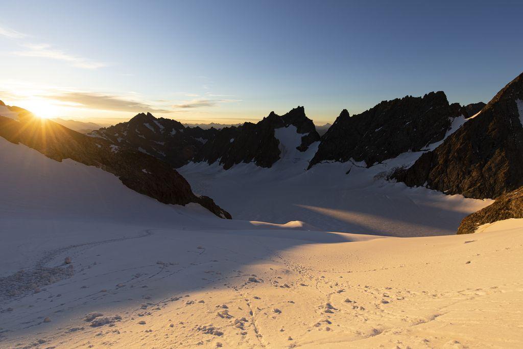 Lever de soleil depuis Roche Forio © T. Maillet - PNE