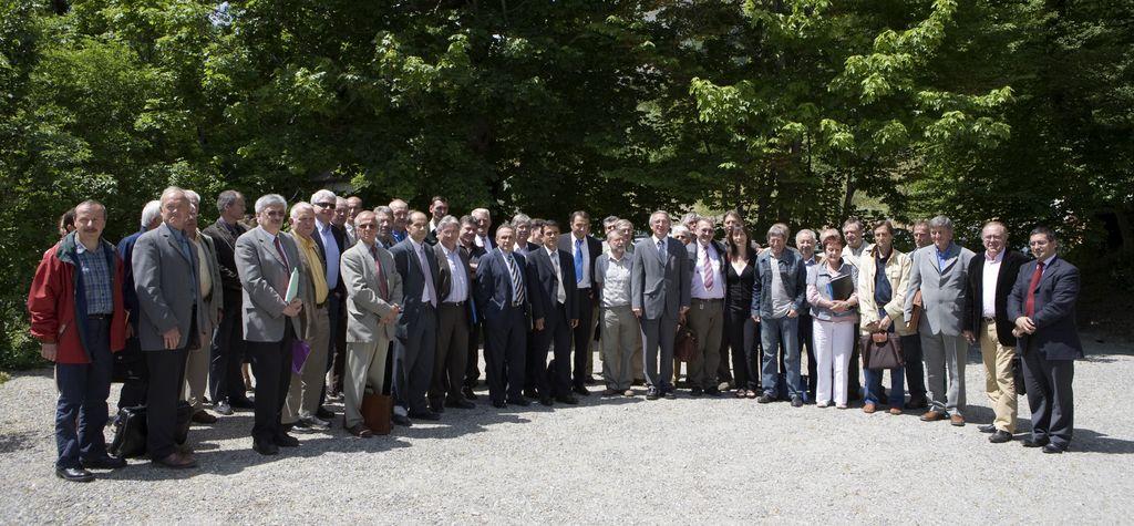 Les administrateurs du Parc national à Charance en mai 2009 © P. Saulay - PNE
