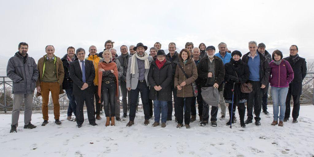 Le 100ème conseil scientifique du Parc national à Charance le 13 janvier 2017 © P. Saulay - PNE