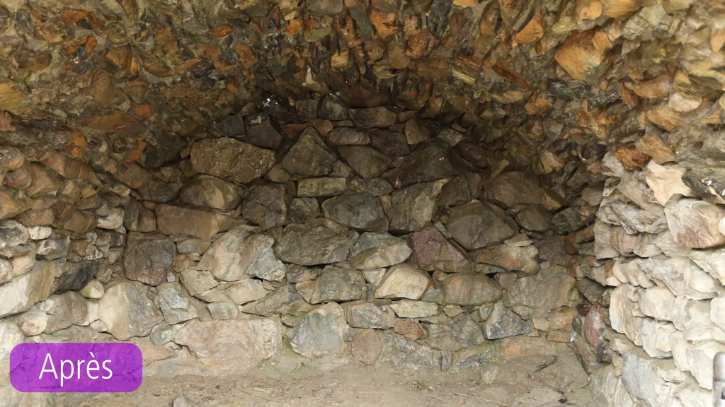 Cabane de vigne après restauration © T. Maillet - PNE