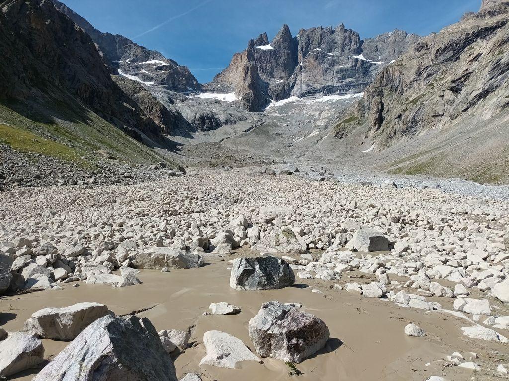 Lave torrentielle dans le vallon des Étançons © P.H. Peyret - PNE