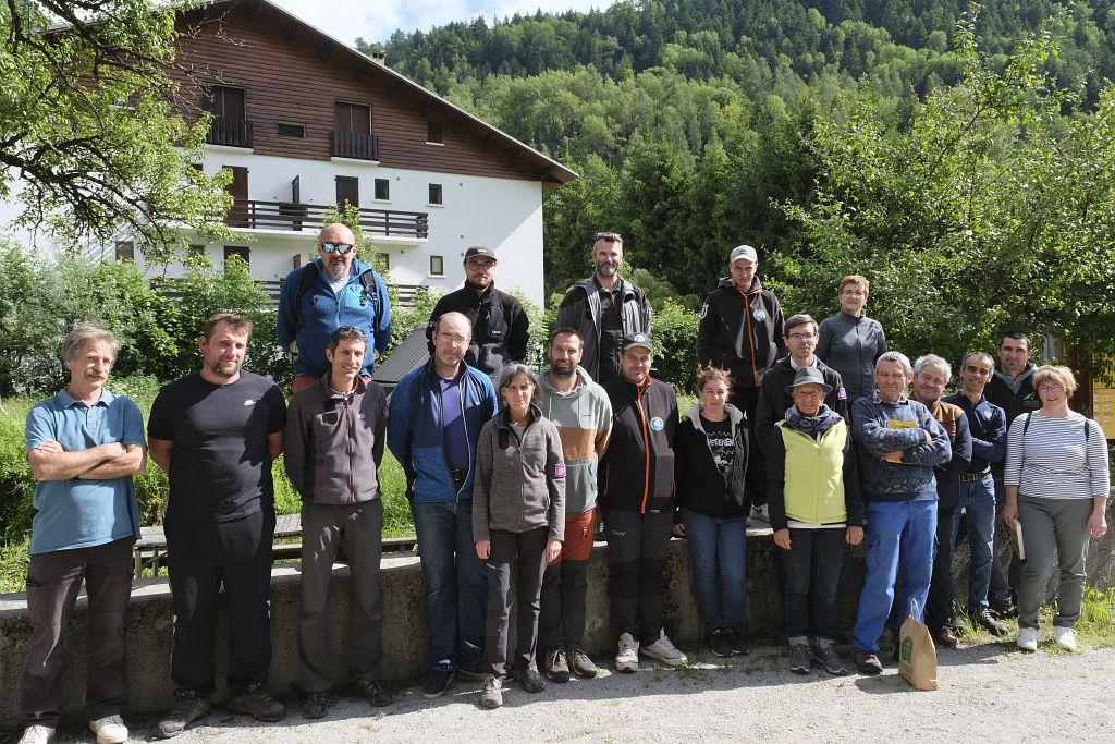 Remise des prix du concours prairies fleuries dans le Valgaudemar © D. Vincent - PNE