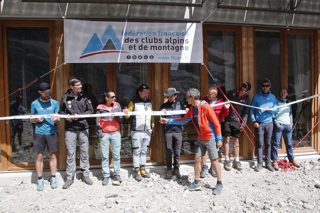 Inauguration du refuge du Pavé © Cyril Coursier - PNE