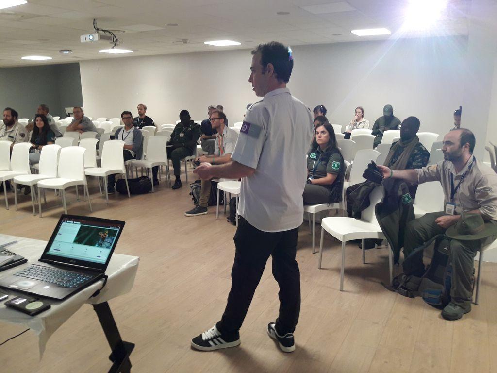 Congrès mondial des rangers - atelier Geonature