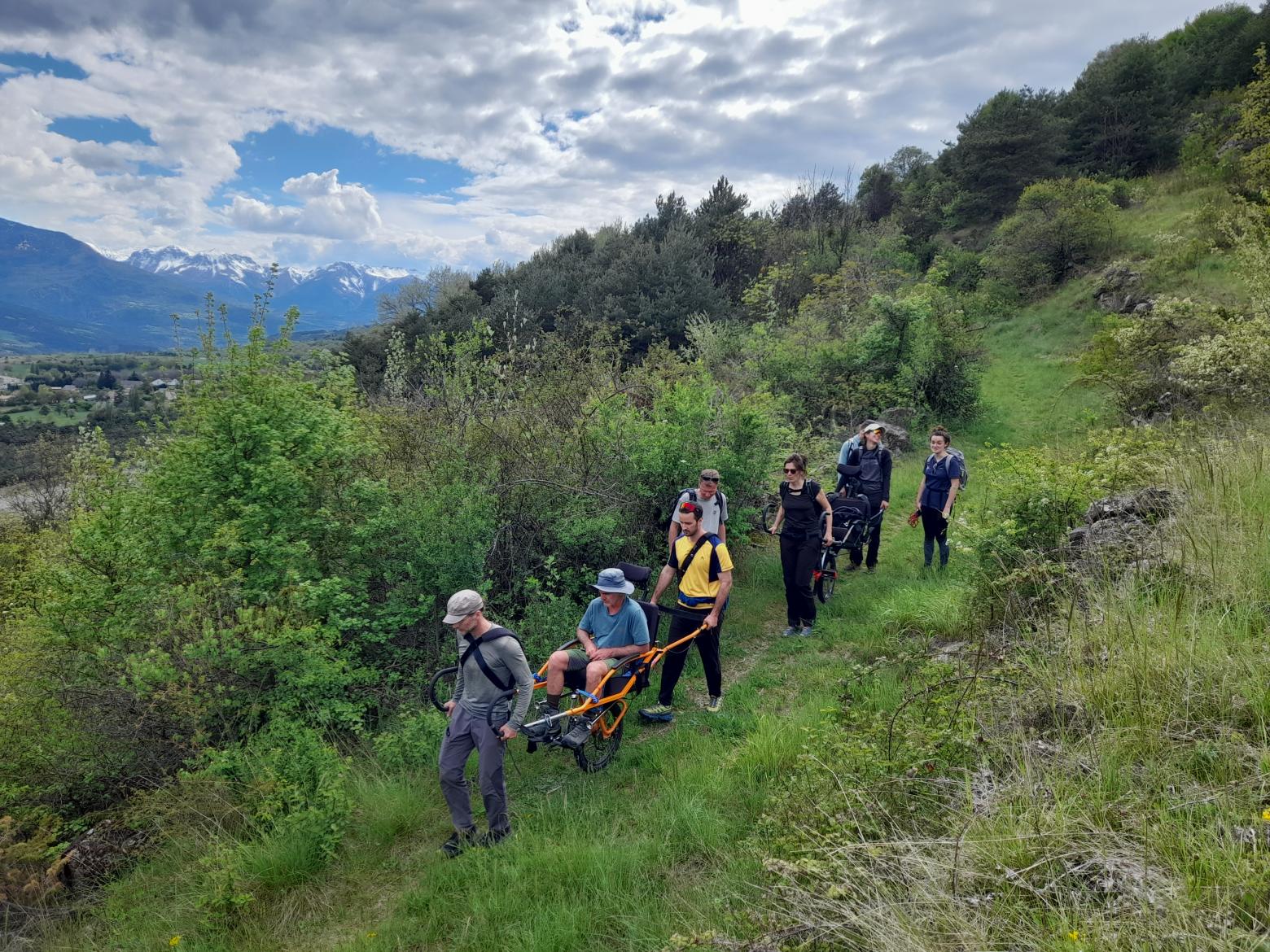 Sur le sentier des vignes - Mathias Magen - Parc national des Ecrins