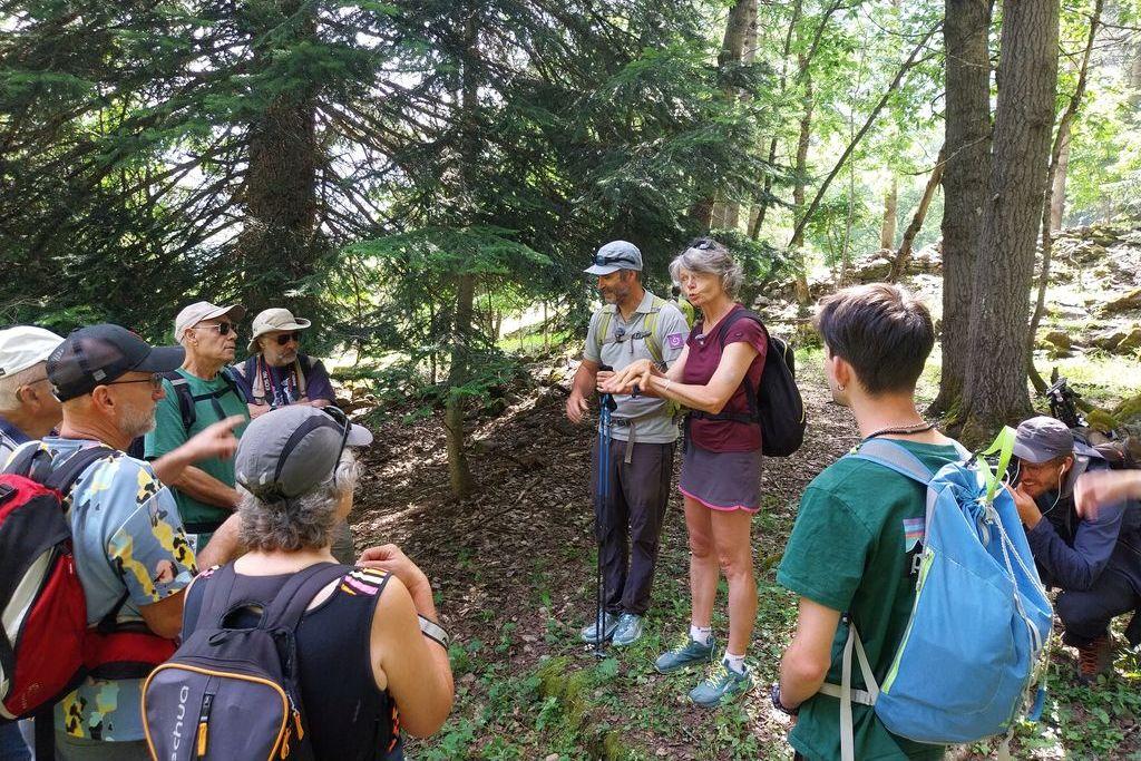 Sortie handinature dans le vallon du Fournel © Olivier Lefrançois - PNE