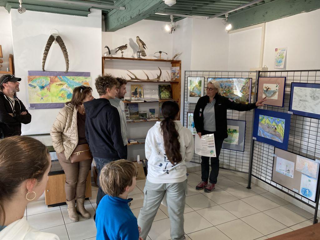 Remis des prix du concours de dessin © Chloé Astoul