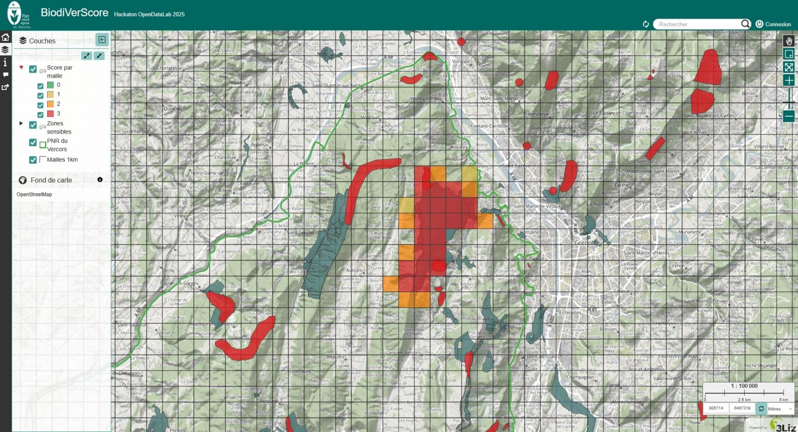 Biodiverscore / PNR Vercors Biodiverscore / PNR Vercors