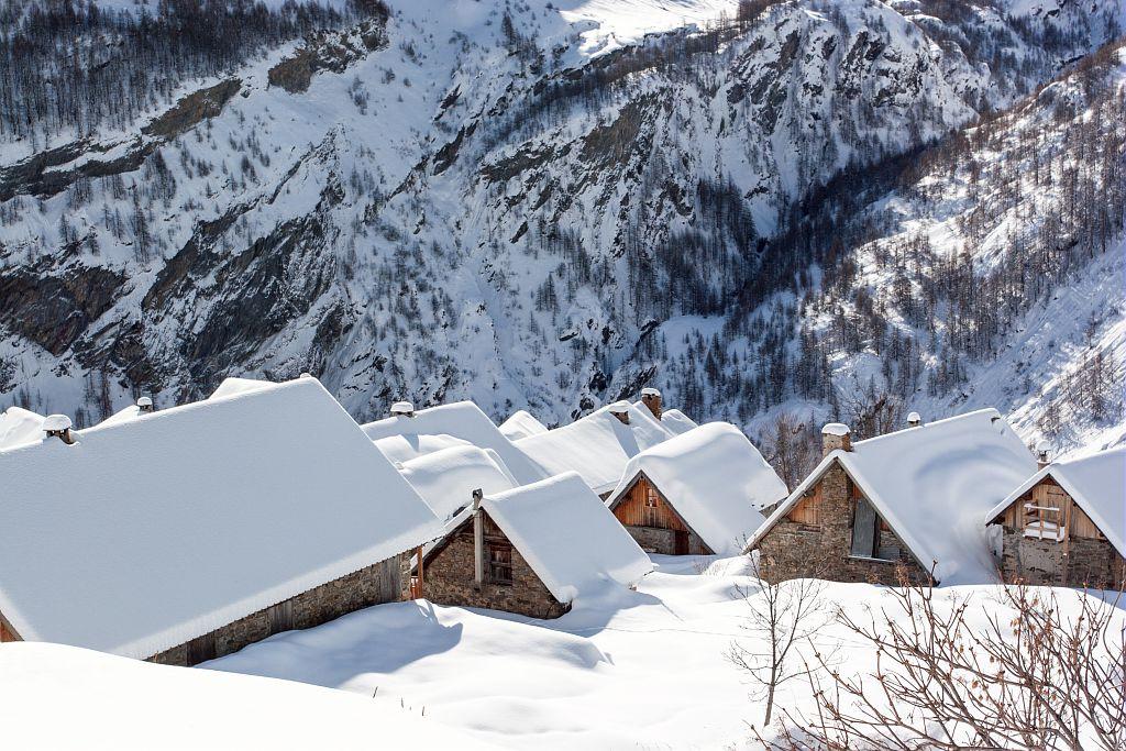 Dormillouse en hiver © R. Chevalier, PNE.