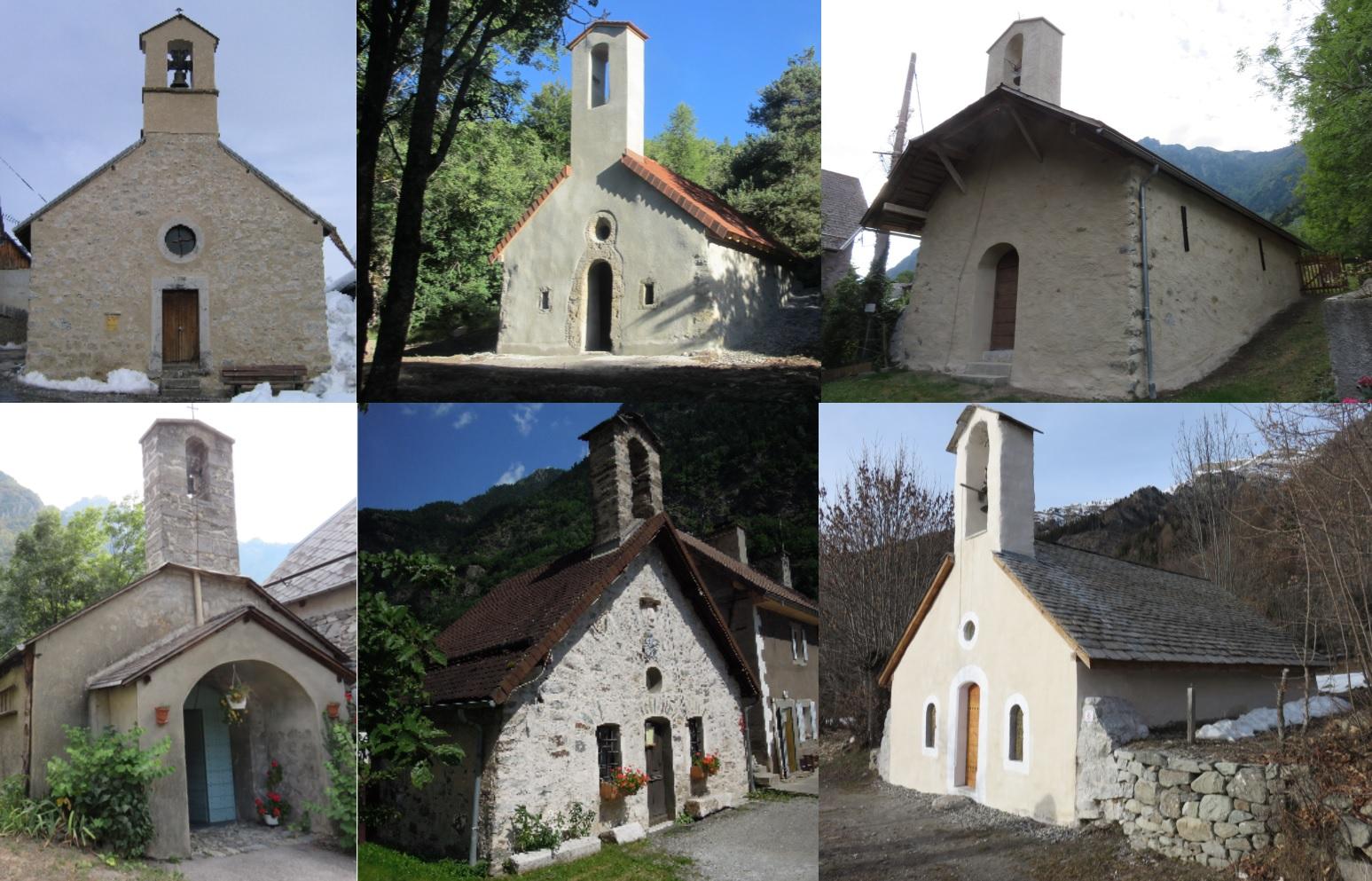 Similitudes et différences - chapelle Parc national des Ecrins
