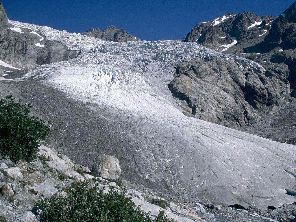 glacier blanc 1995 © Parc national des Ecrins