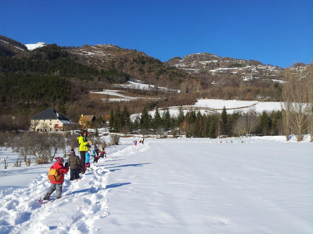 Sur les traces du renard - Jeunes découvreurs - champsaur - Parc national des Ecrins
