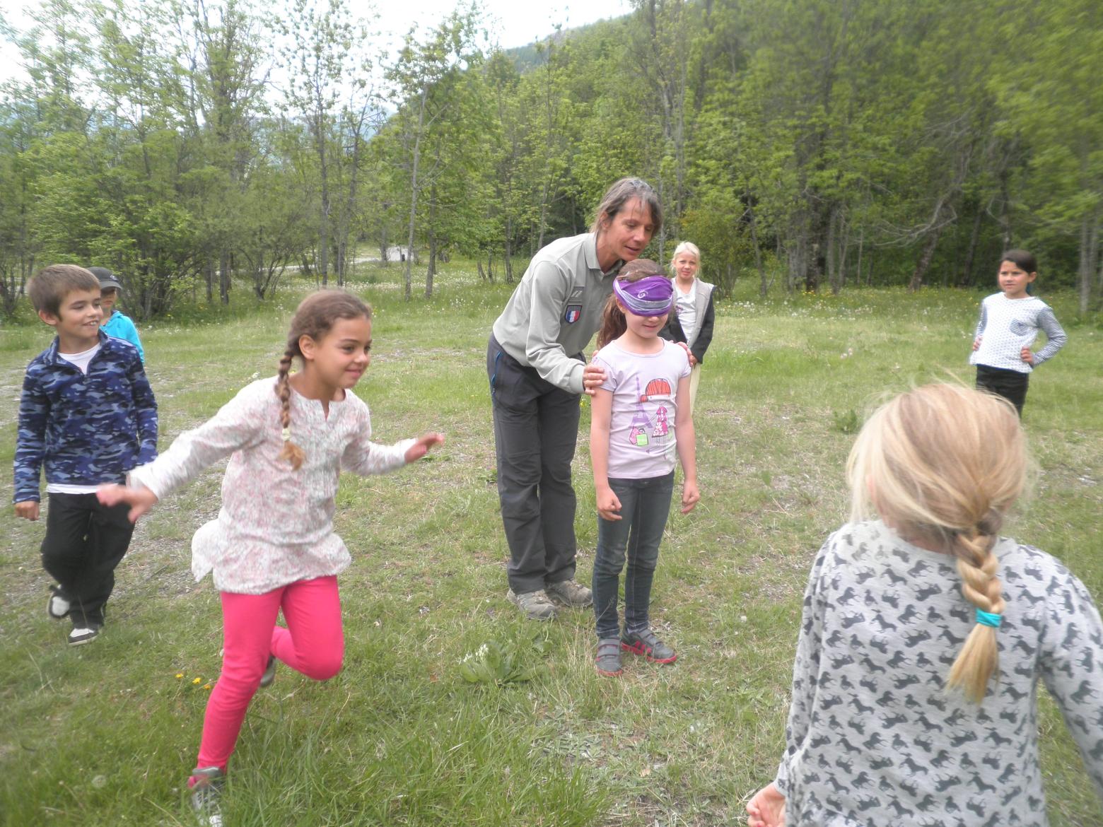 intervention pédagogique - école de Pelvoux -juin 2015- Parc national des Ecrins