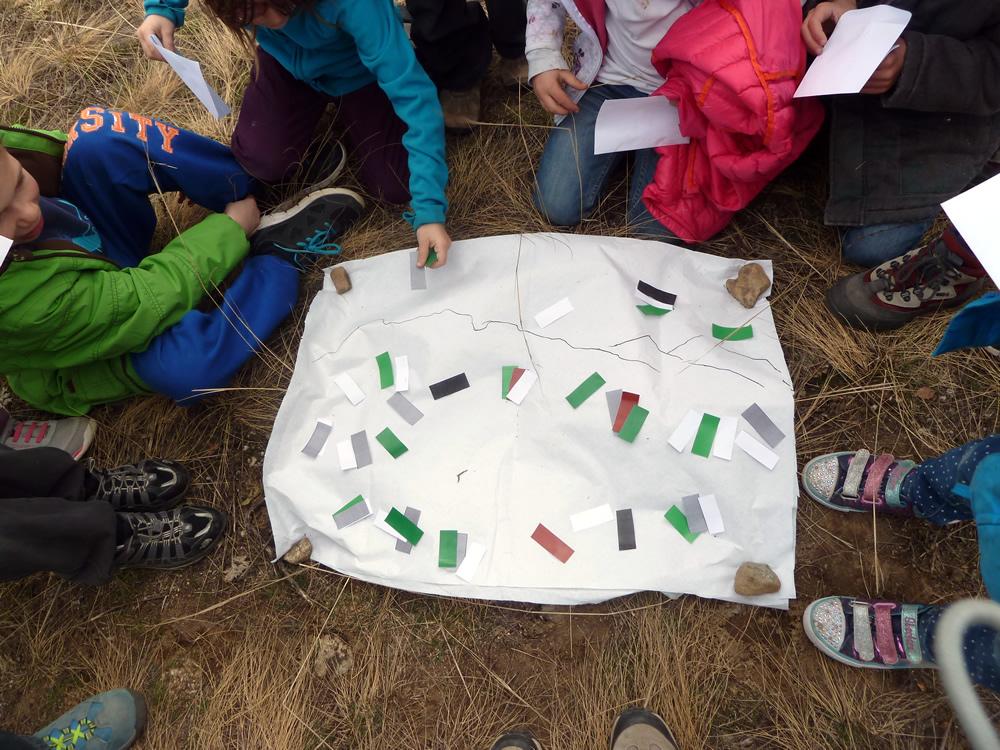 Projet pédagogique paysage - Ecole des Vigneaux - Parc national des Ecrins - 2014-2015