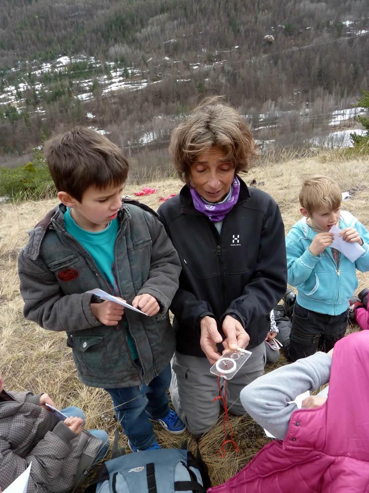 Projet pédagogique paysage - Ecole des Vigneaux - Parc national des Ecrins - 2014-2015