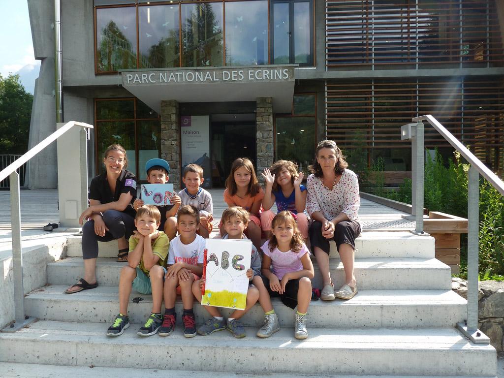 Animation pédagogique, classe Vallouise 2014-2015 - Blandine Delenatte - Parc national des Ecrins