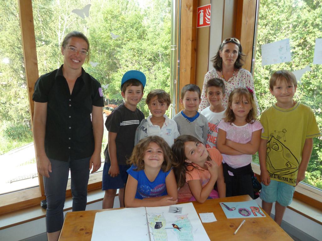 Animation pédagogique, classe Vallouise 2014-2015 - Blandine Delenatte - Parc national des Ecrins