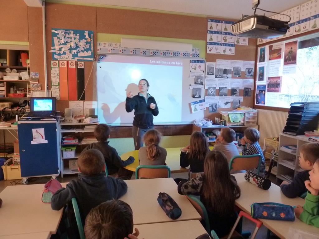 Animation pédagogique, classe Vallouise 2014-2015 - Blandine Delenatte - Parc national des Ecrins