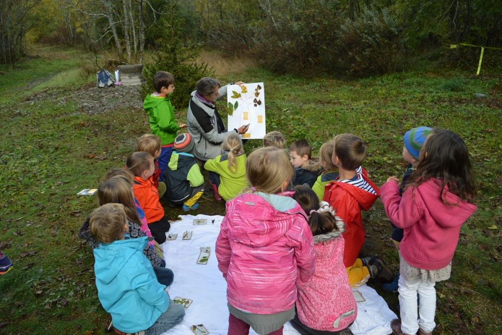 Jeunes découvreurs du Parc national des Ecrins - ecole de Pelvoux - oct 2015