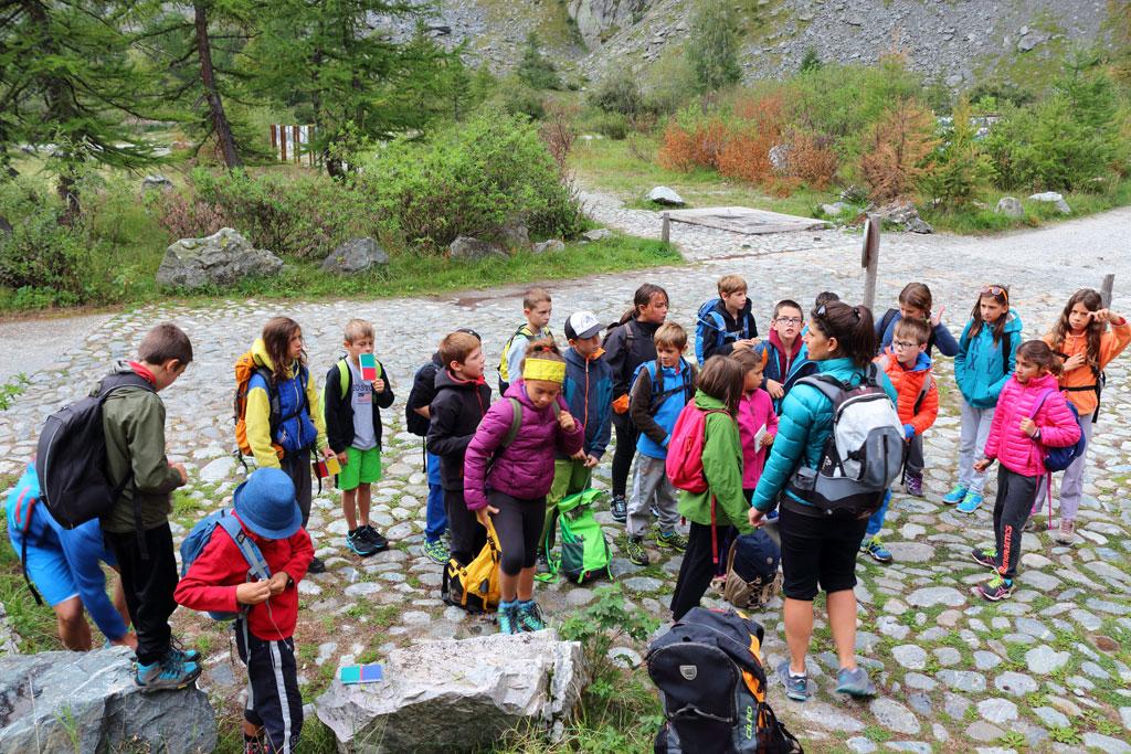 projet pédagogie- école de Pelvoux - Parc national des Ecrins - 2015-2016