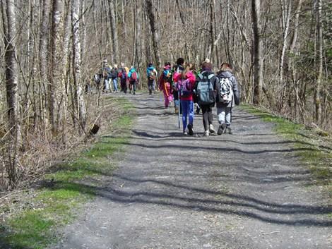 ecole Freney d'oisans - cycle 3 - Parc national des Ecrins - sortie mars 2016 - ENS Bourg d'Oisans