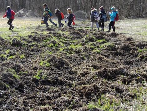 ecole Freney d'oisans - cycle 3 - Parc national des Ecrins - sortie mars 2016 - ENS Bourg d'Oisans