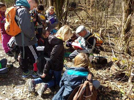 ecole Freney d'oisans - cycle 3 - Parc national des Ecrins - sortie mars 2016 - ENS Bourg d'Oisans