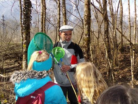 ecole Freney d'oisans - cycle 3 - Parc national des Ecrins - sortie mars 2016 - ENS Bourg d'Oisans