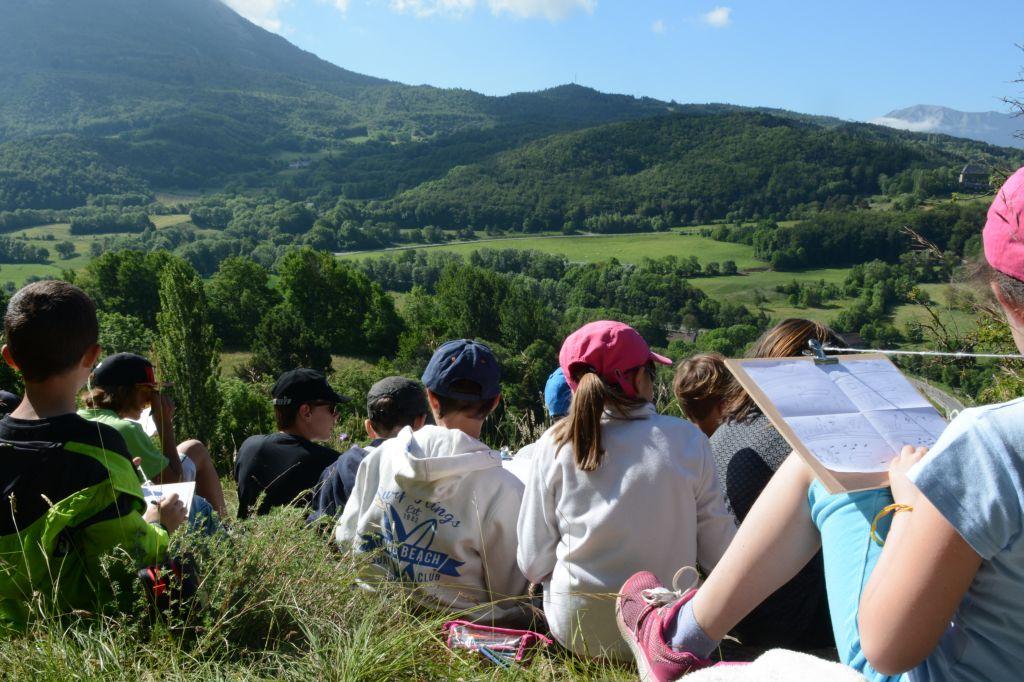 arbres et paysage - projet pédagogique 2014-2015- école saint-Firmin - Parc national des Ecrins