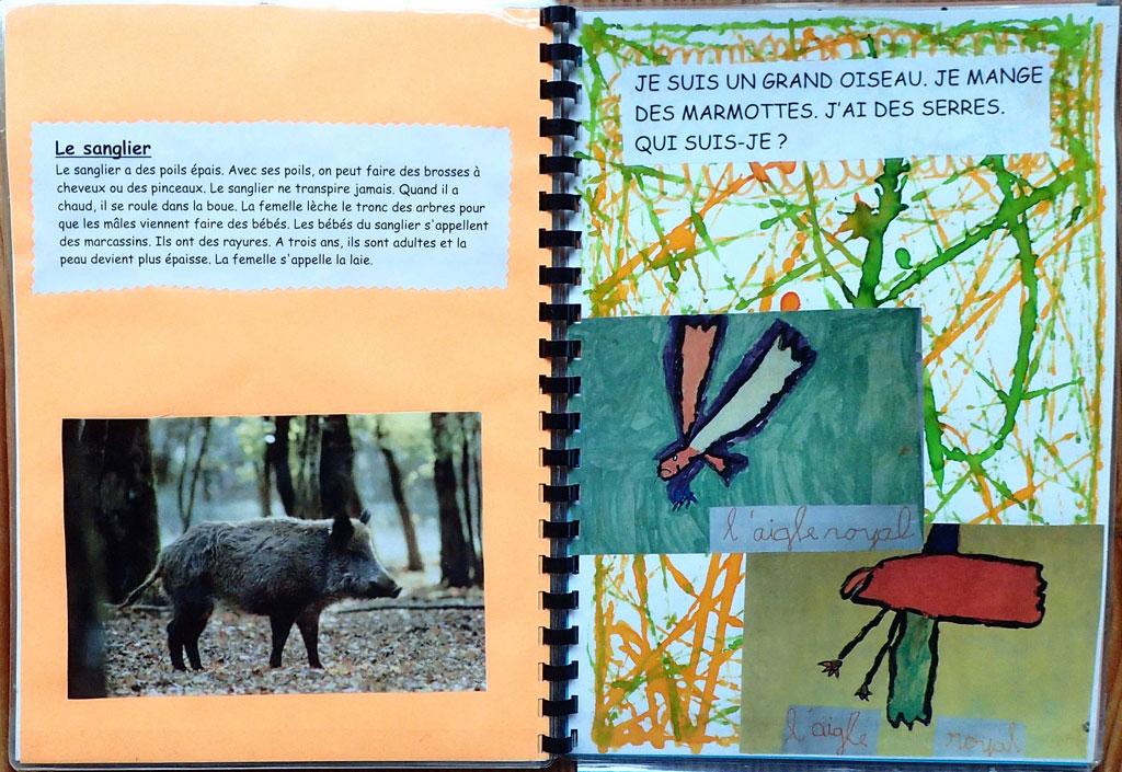 livre maternelle Deux alpes - 6 séances sur les animaux de montagne avec le Parc national des Ecrins - 2017-2018