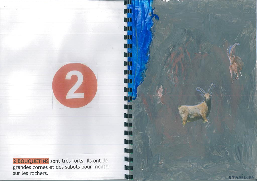 livret compter avec les animaux - maternelles 2 Alpes, avec le Parc national des Ecrins